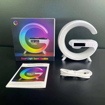 ﻿Universal Shop  G-LAMP Bluetooth Speaker | Clock | Fast Wireless Charging